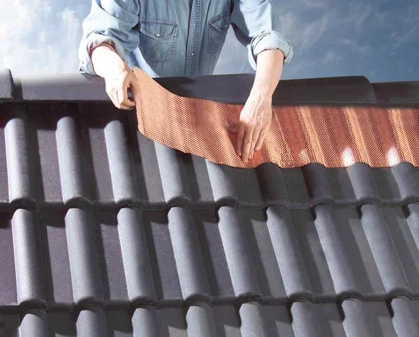 Dach-Reinigungsband 5 Meter und Nahtroller - 2