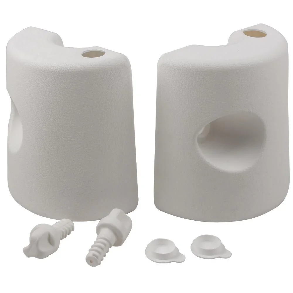 Pavillon Standschutz 4er-Set Weiß - 1