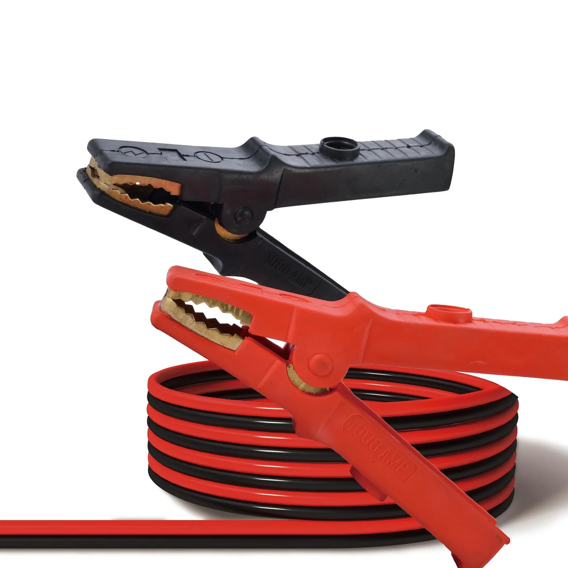 Starthilfekabel DIN 50 mm² - mit Überspannungsschutz - 4,5 Meter - 12/24 Volt, für Dieselmotoren 12 Volt/24 Volt bis 4000 cm³ - 0