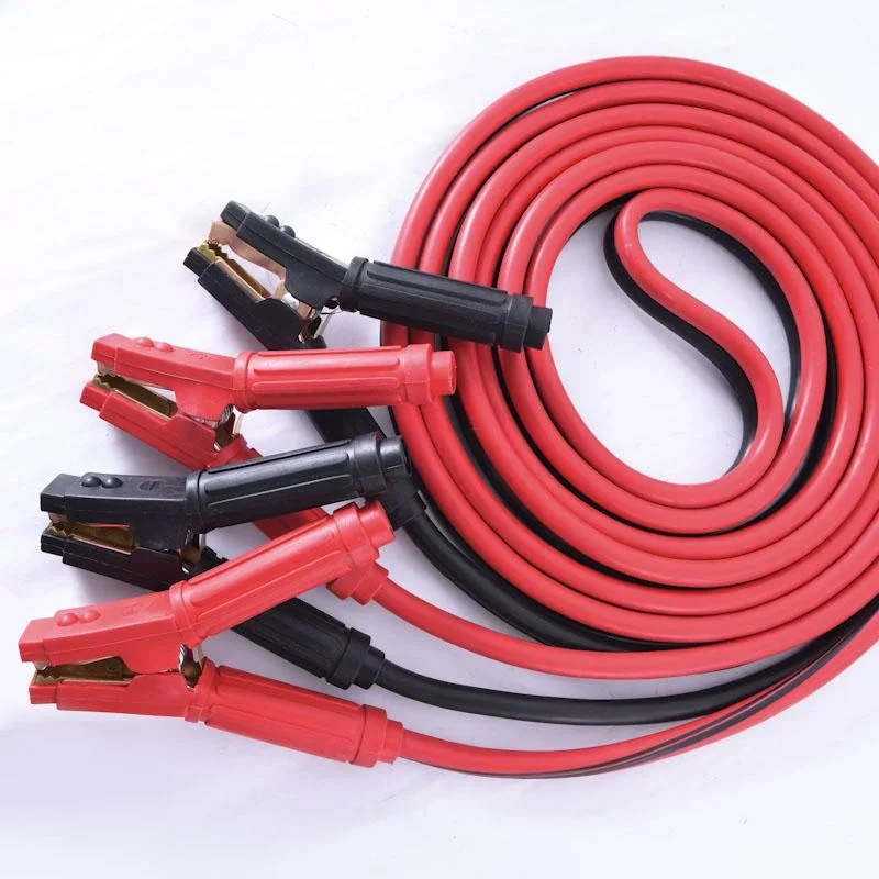 Starthilfekabel DIN 50 mm² - mit Überspannungsschutz - 4,5 Meter - 12/24 Volt, für Dieselmotoren 12 Volt/24 Volt bis 4000 cm³ - 1