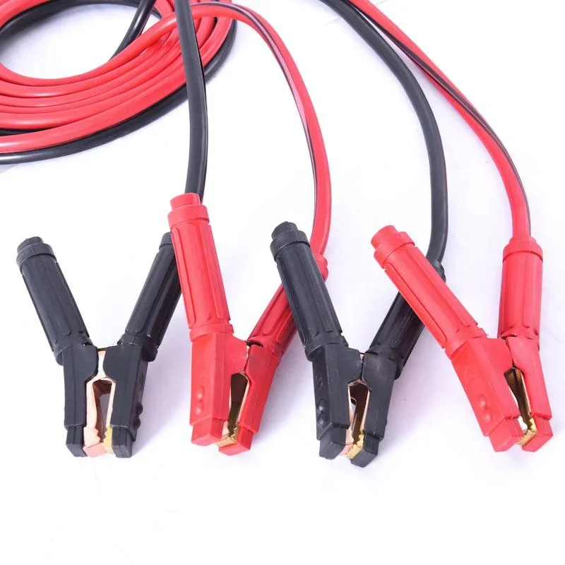 Starthilfekabel DIN 50 mm² - mit Überspannungsschutz - 4,5 Meter - 12/24 Volt, für Dieselmotoren 12 Volt/24 Volt bis 4000 cm³ - 2