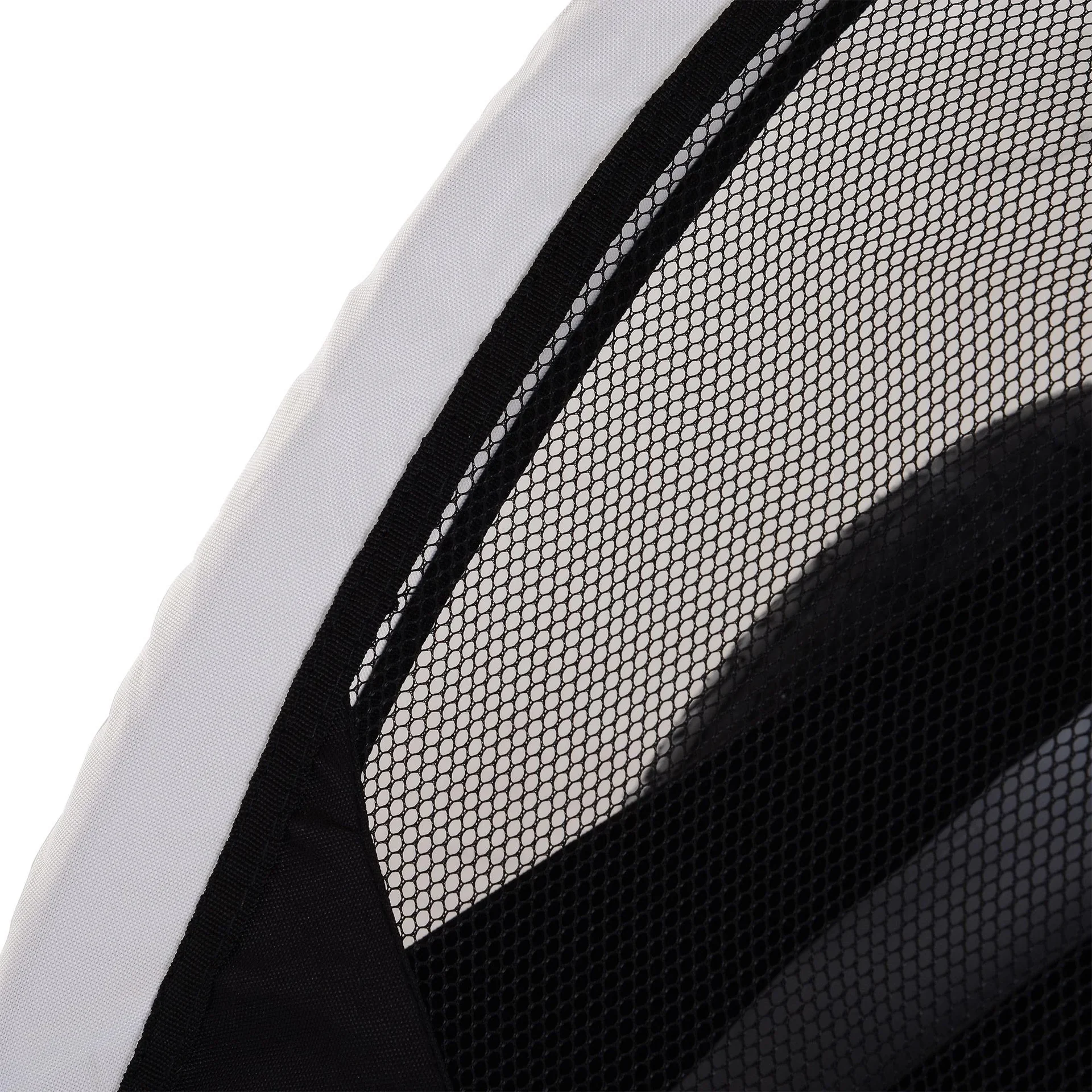 Fahrradanhänger Kinder Weiß-Schwarz 2 in 1 Jogger - 4