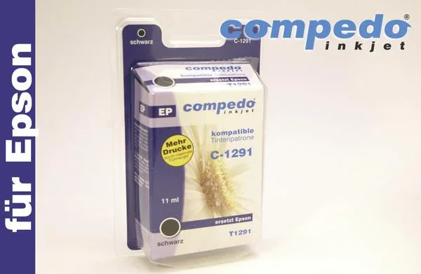 Druckerpatrone für EPSON T1291 schwarz - 0