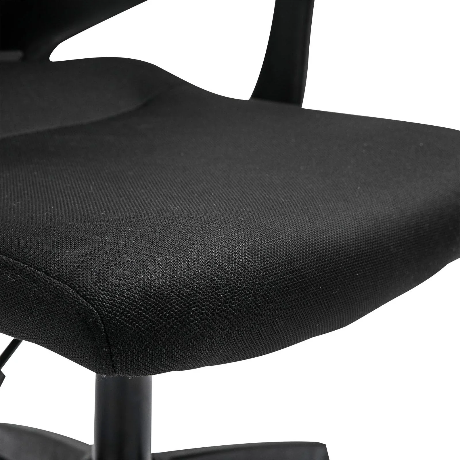 Drehstuhl Bürostuhl Schreibtischstuhl rollbar höhenverstellbar ergonomisch gepolstert Schwarz 62 x 55 x (92 101) cm - 6