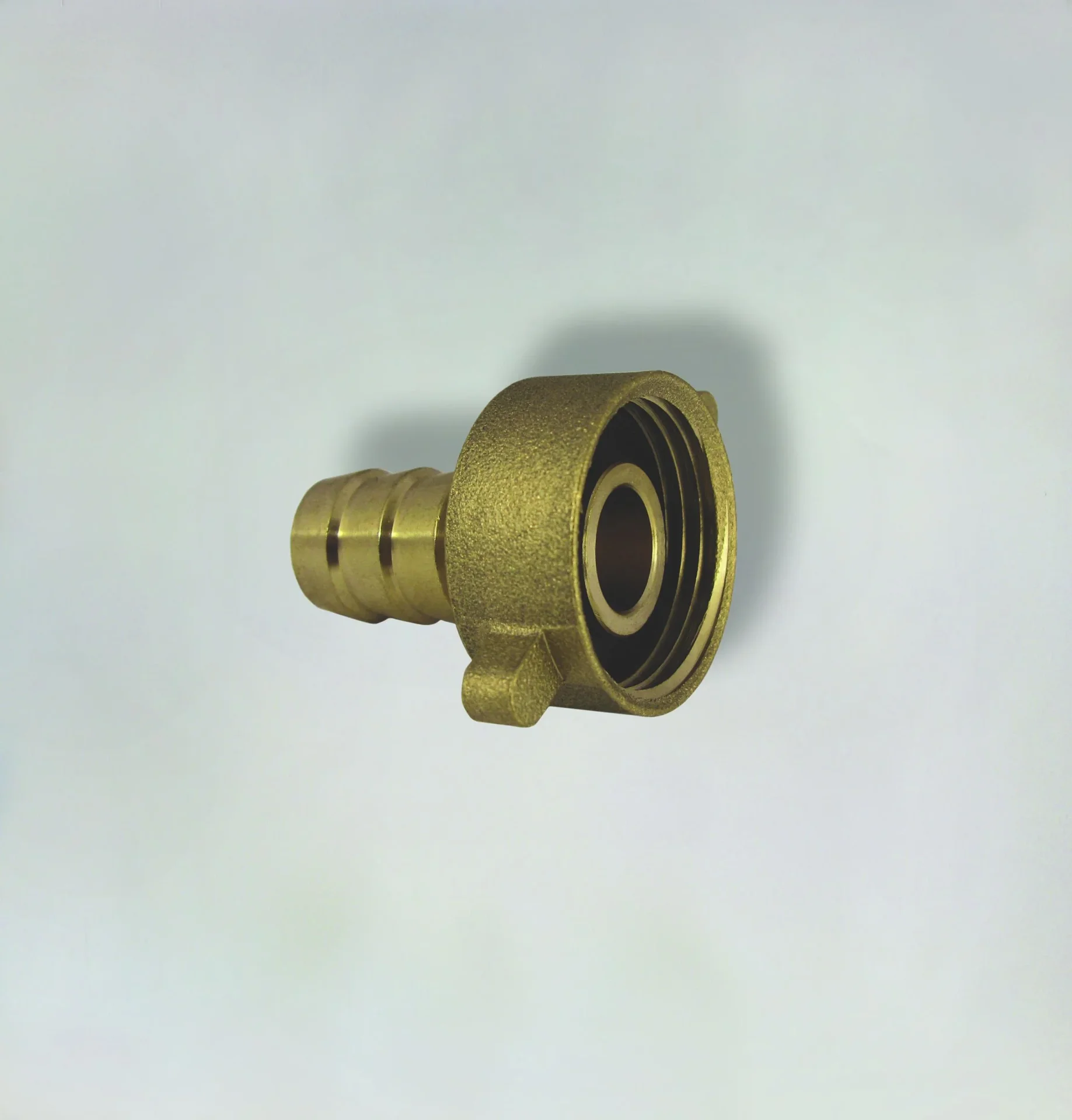 Schlauchverschraubung aus Messing, 1/2" Tülle mit 1/2" Innengewinde - 0