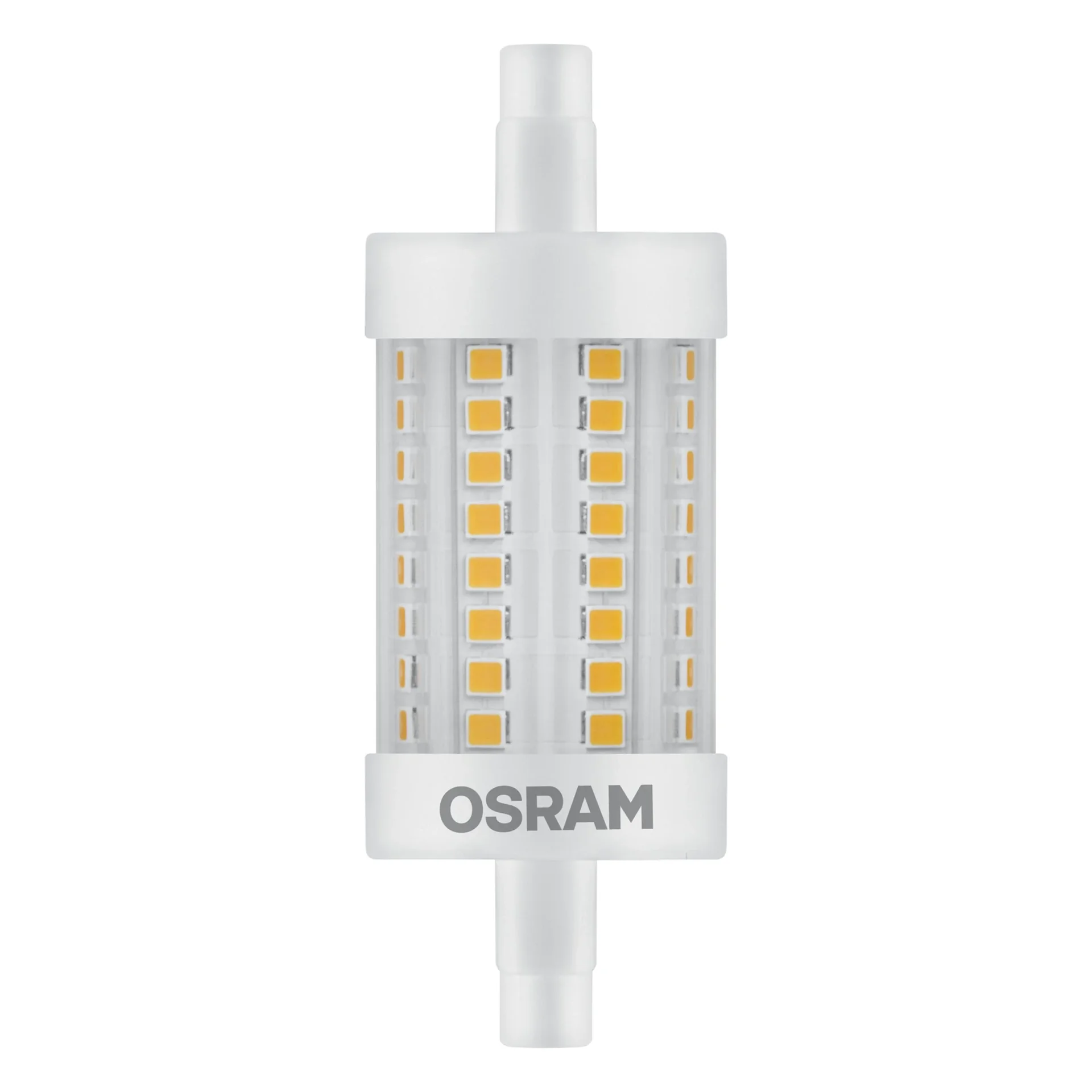 LED SUPERSTAR LINE R7S Stablampe mit 8,5 Watt, warmweiß, klar, dimmbar - 0