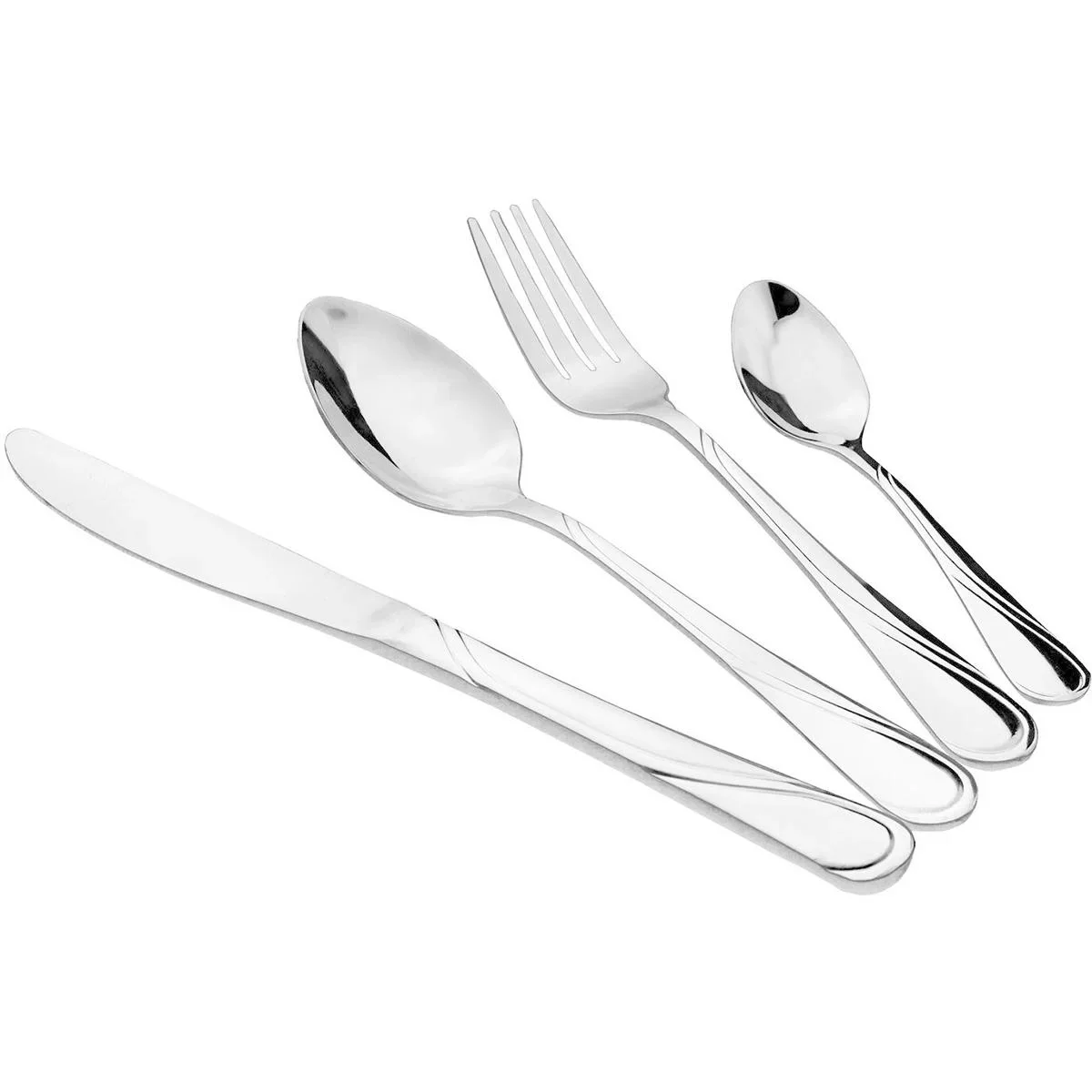 Cheffinger Besteck - 30 Teile - Edelstahl - 0