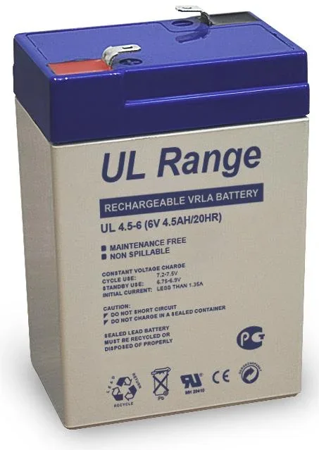 Bleiakku 6 Volt UL4,5-6, 4,5Ah - 0