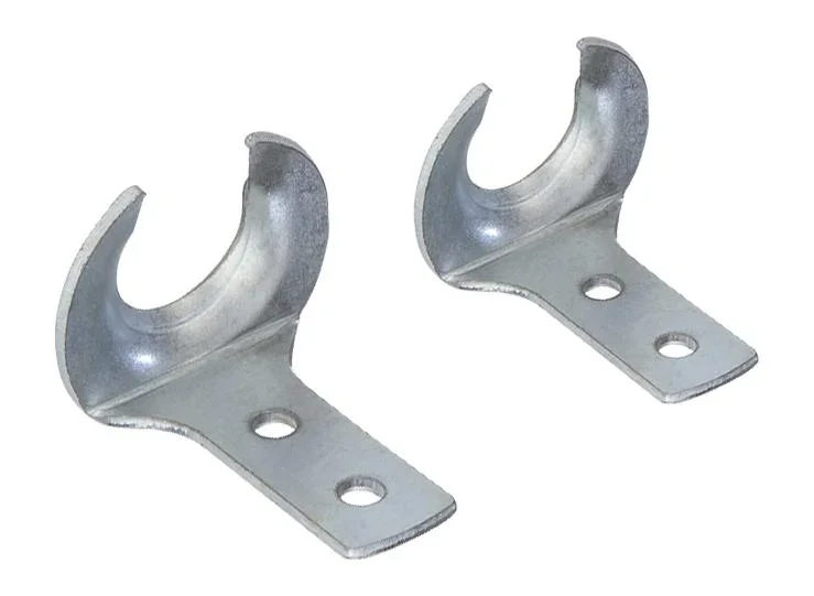 Halterung für Haubenhalter, 65 mm lang, für "mittel" und "groß", 2 Stück - 0