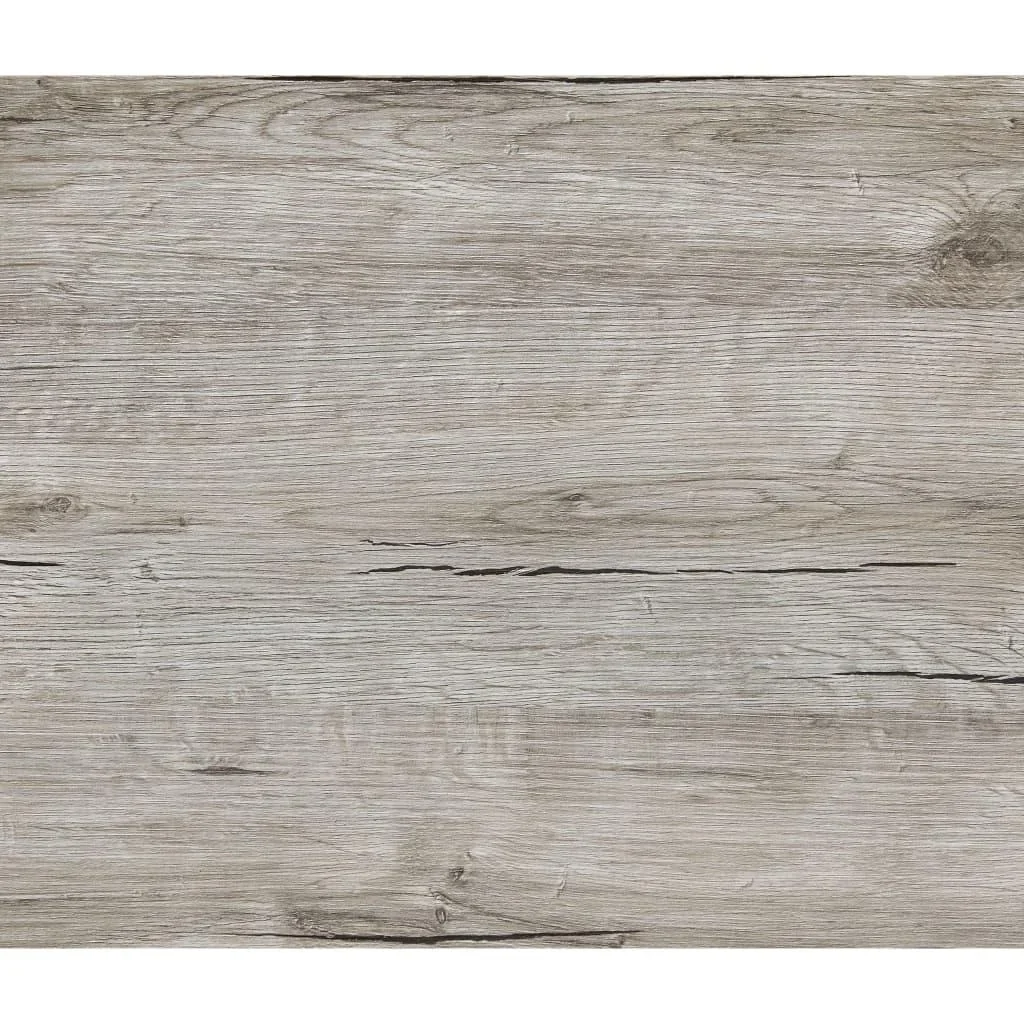 FMD Beistelltisch mit Rollen Sandeiche farbig - 0