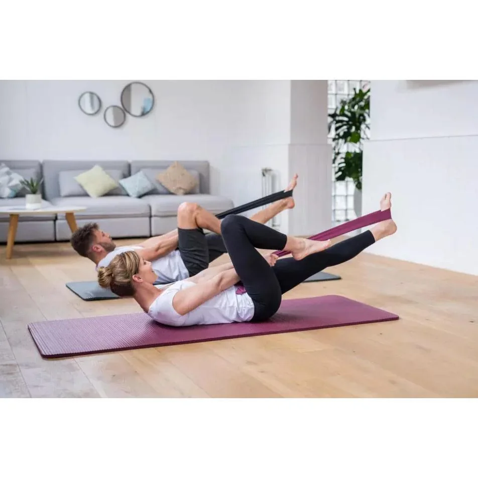 Widerstandsband für Fitness leicht 2 kg - Gummi - Türkis - 3