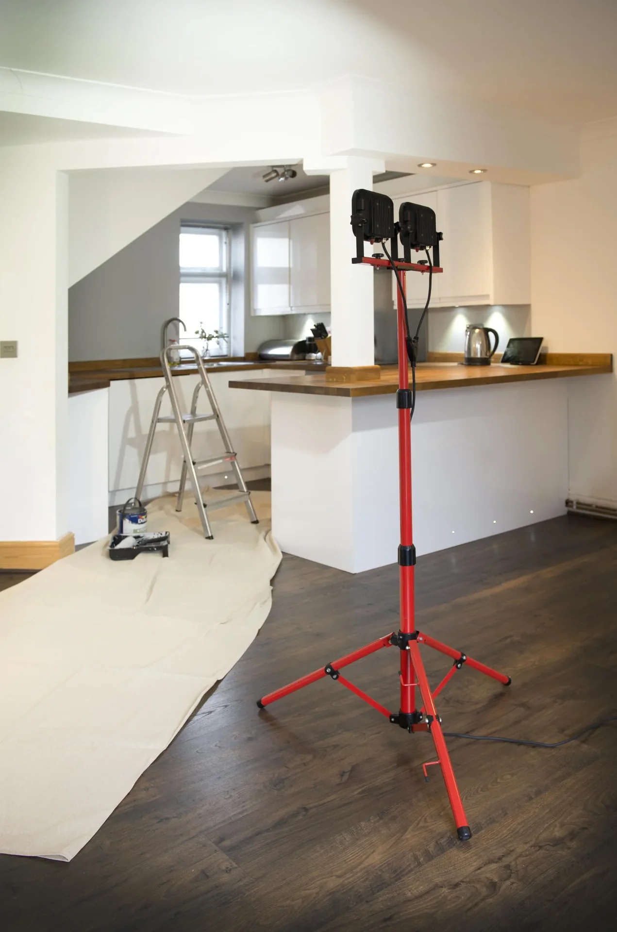 LED Stativfluter für den Innen- und Außenbereich mit 2 x 22 Watt - 0