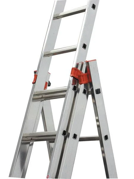 Tribilo Sprossen-Vielzweckleiter 3-teilig, 3 x 10 Sprossen - 1