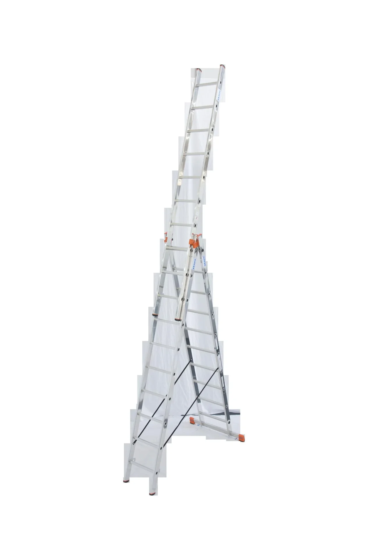 Tribilo Sprossen-Vielzweckleiter 3-teilig, 3 x 10 Sprossen - 6