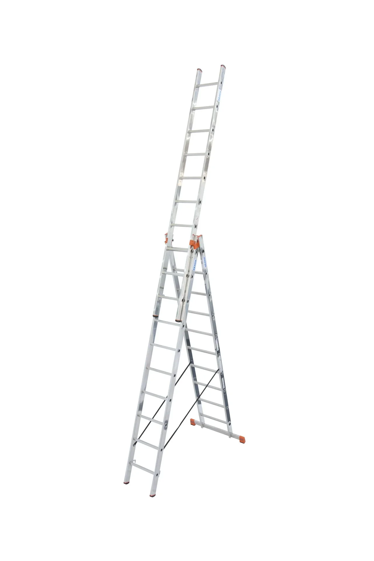 Tribilo Sprossen-Vielzweckleiter 3-teilig, 3 x 10 Sprossen - 9