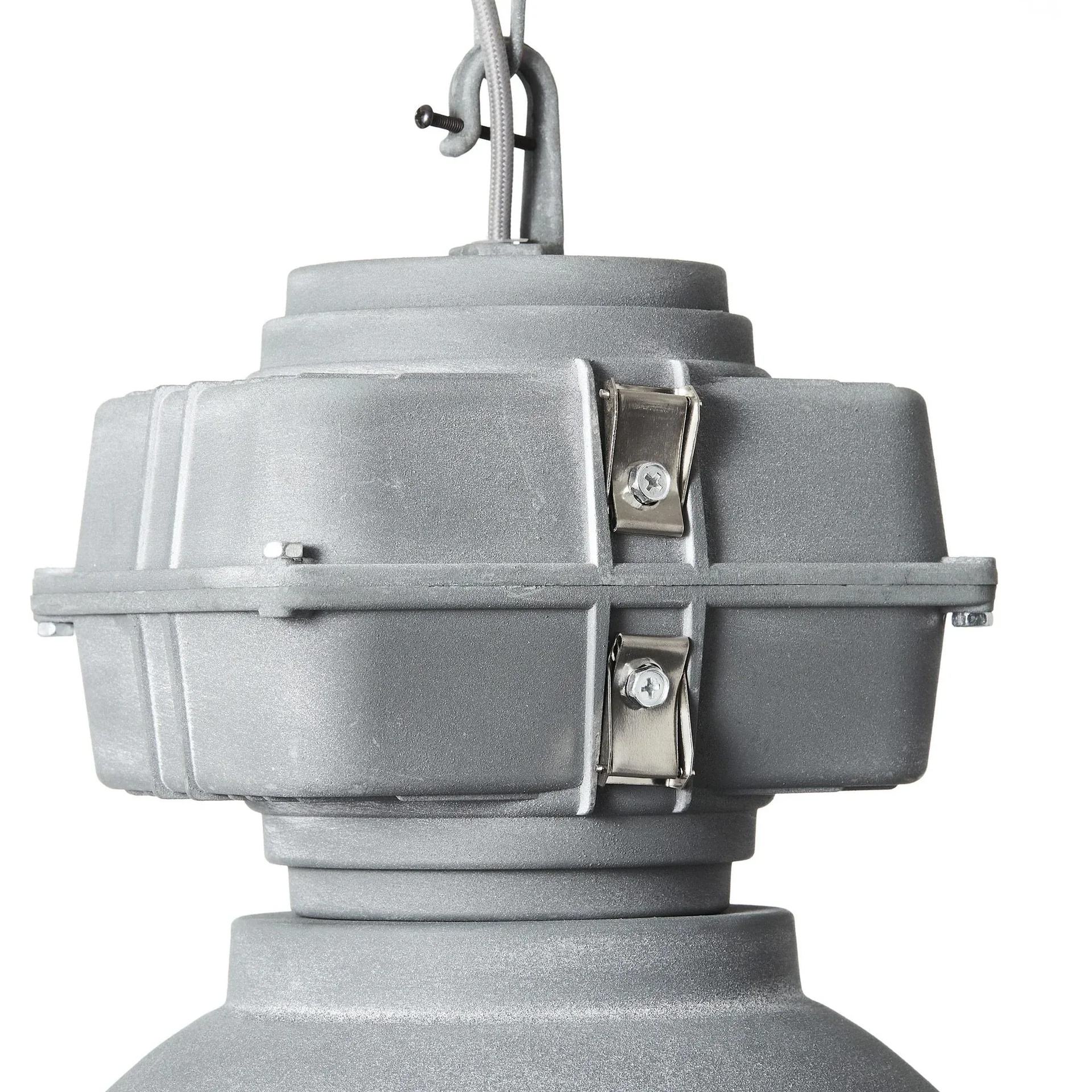 Industrie-Hängelampe Anouk 93678/70 Beton 40cm inkl. warmer Lampe - 1