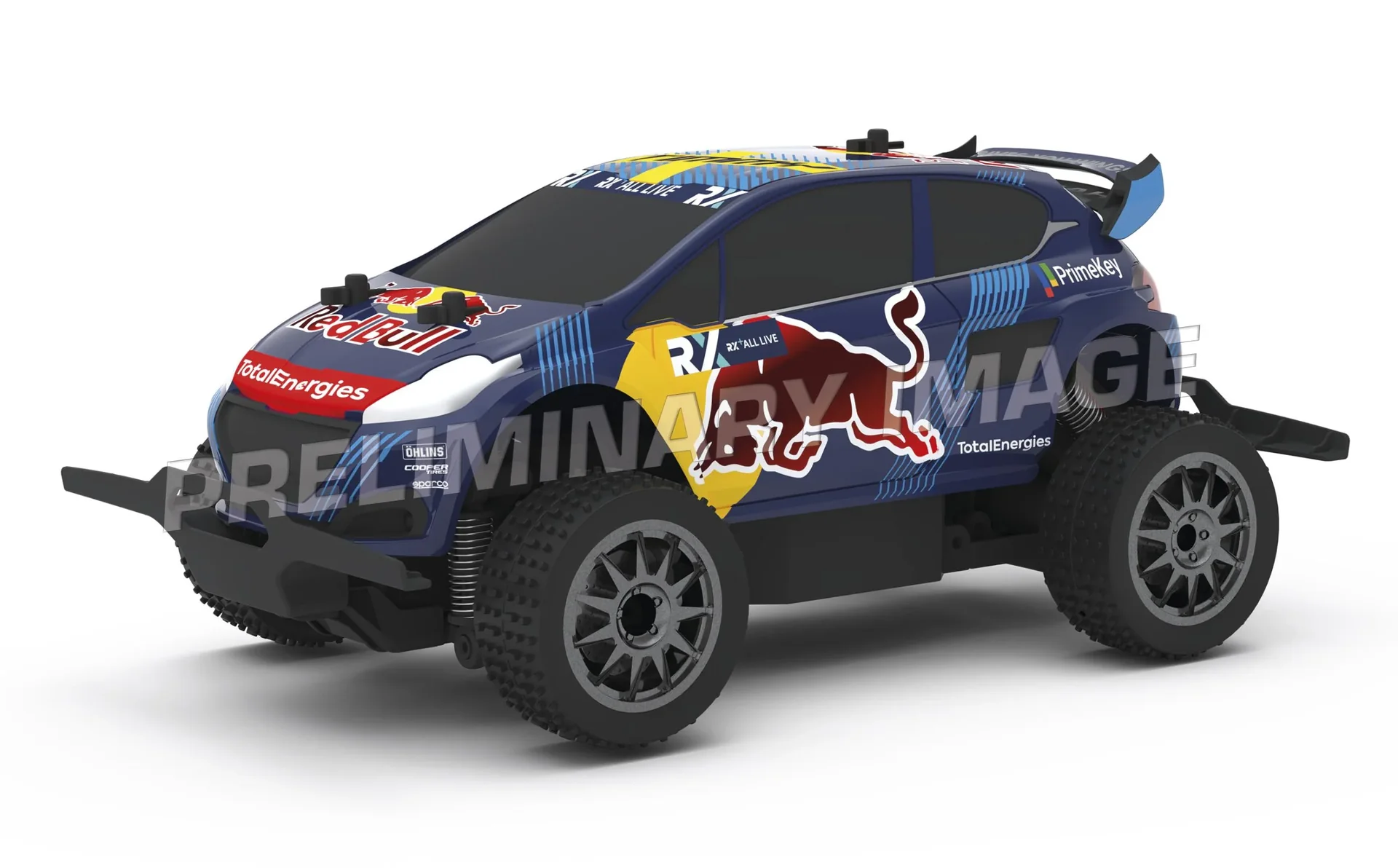 RC Auto 2,4GHz Red Bull Peugeot WRX 208 - Rallycross, Hansen D/P - 0