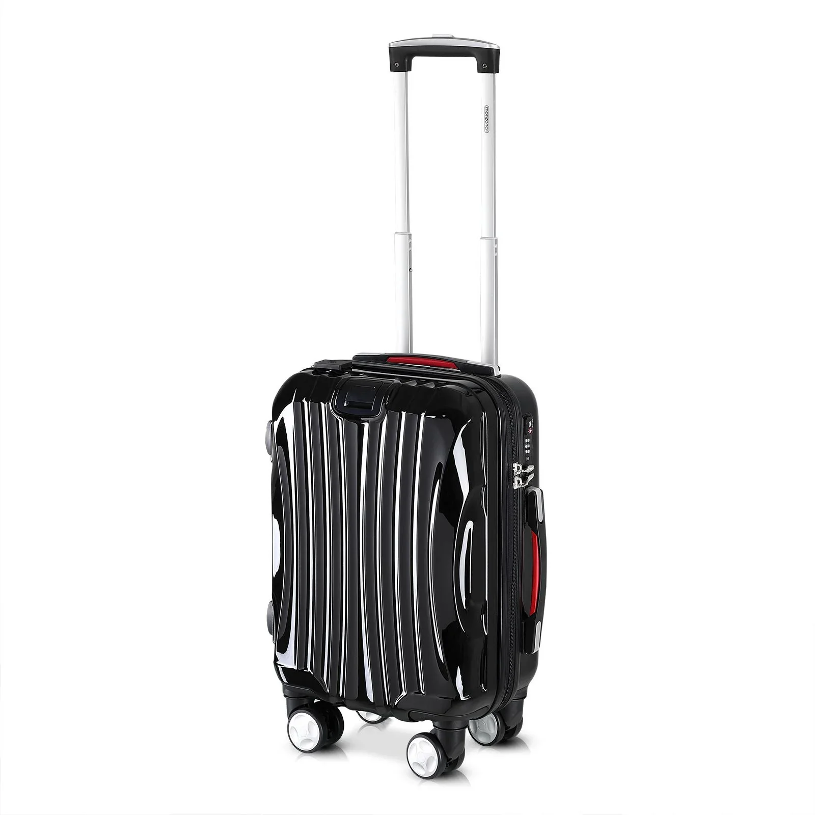 Hartschalenkoffer Ikarus Black M aus ABS 38l 55x35x20cm - 2