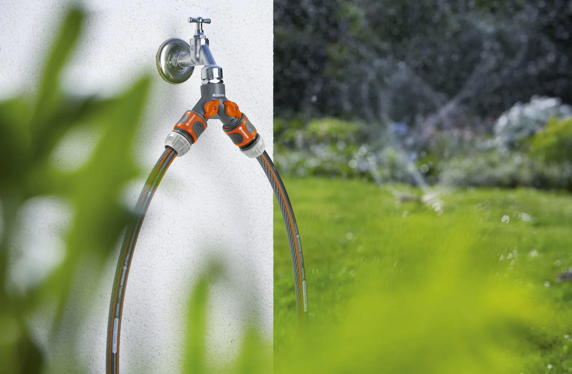 2-Wege-Ventil für Wasserhähne mit 33,3 mm (G1)-Gewinde - 1