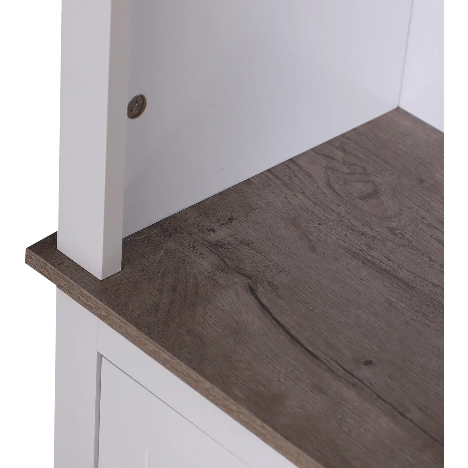 Büroschrank Büroregal Lagerschrank Aktenschrank Bücherschrank 3 x Fach Holz 60 x 30 x 175 cm - 4