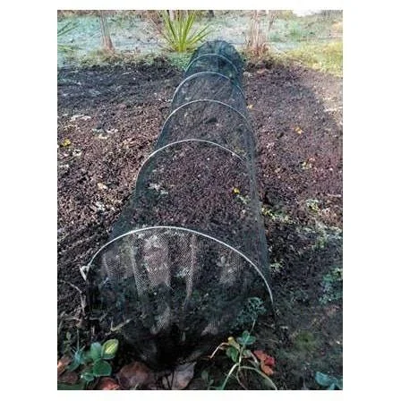 NL Wachstumstunnel mit schwarzem Maschennetz - 300x45x45 cm - 1