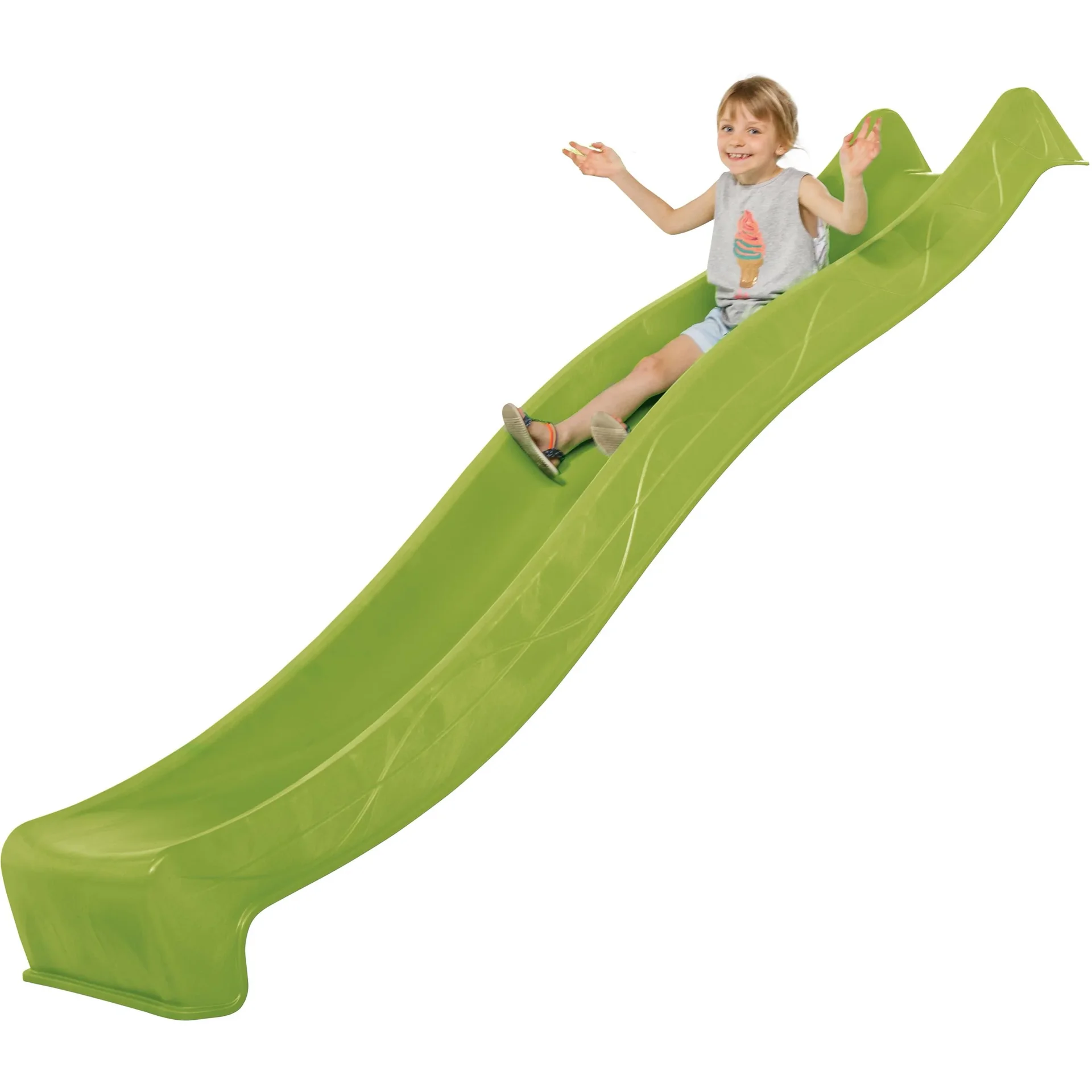 Sky230 Rutsche mit Wasseranschluss Lindgrün - 228 cm - 0