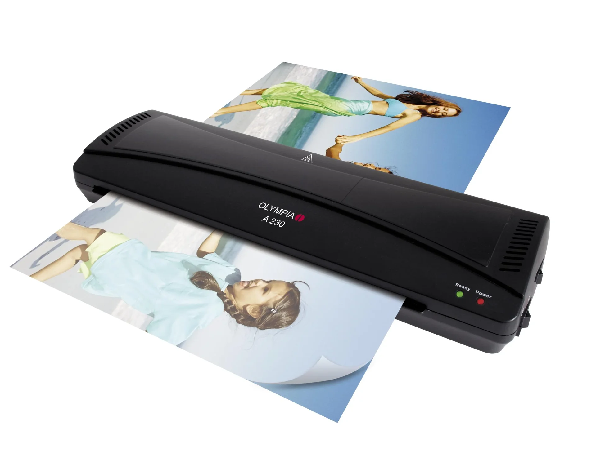 Laminiergerät 4in1 Set mit Lineal, Eckenrunder und Folien - 0