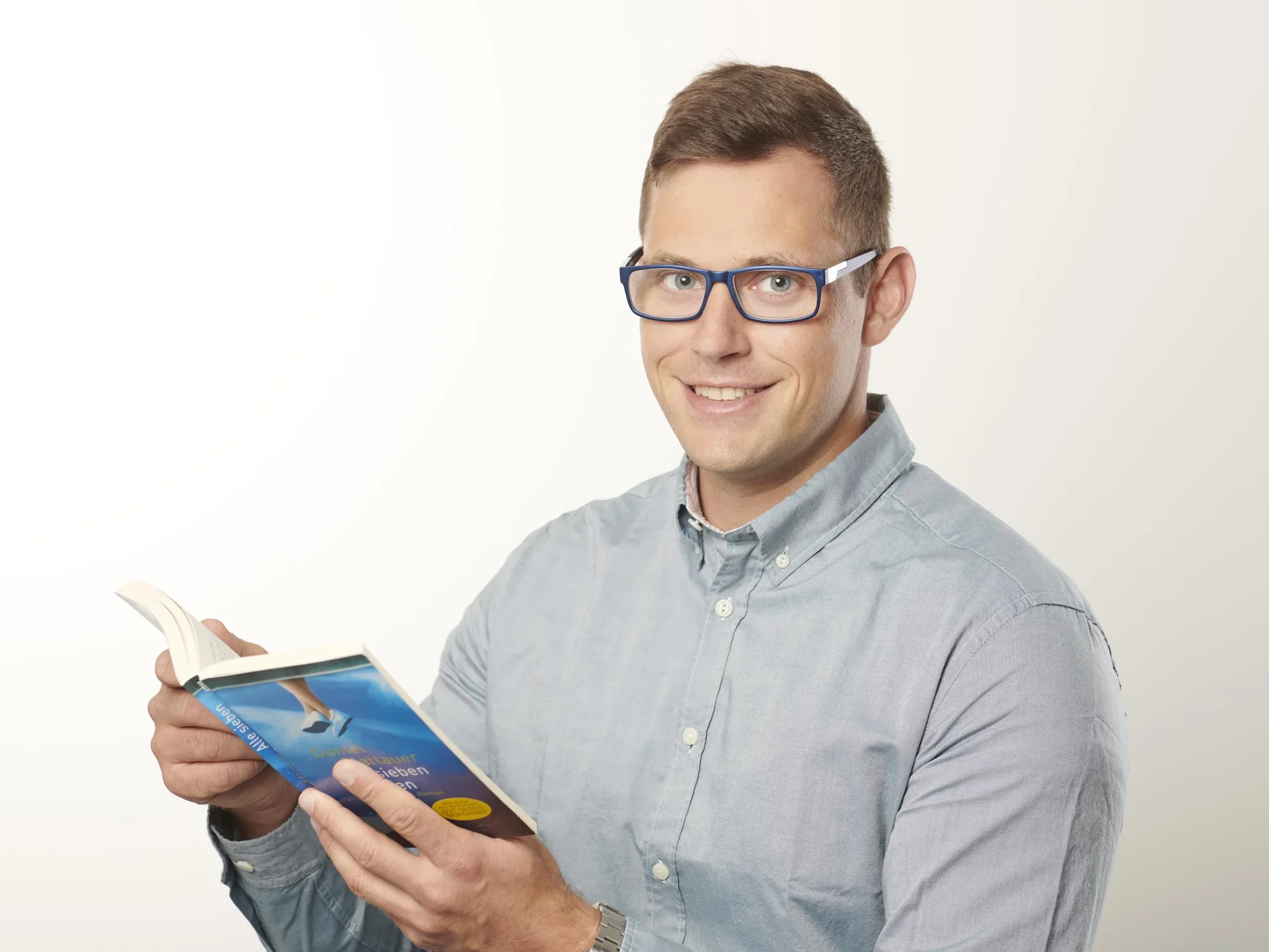 Lesebrille Trend, schwarz, +2,5 Dioptrien - 3