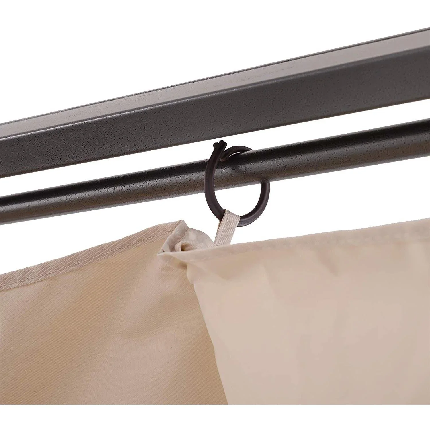 Pergola mit Schiebedach per Seilzug - 7