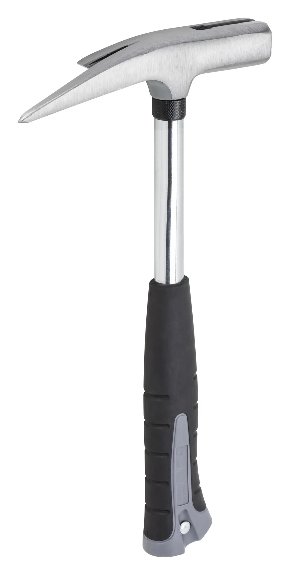 Latthammer mit Stahlrohr und PVC Griff - 0