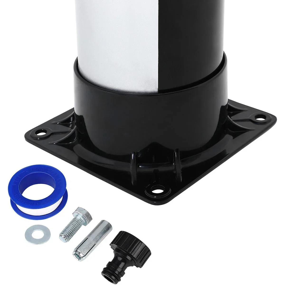 Gartendusche auf Solarenergie - bis zu 60° Erwärmung - 35L- Einfach und UV-beständig - 3