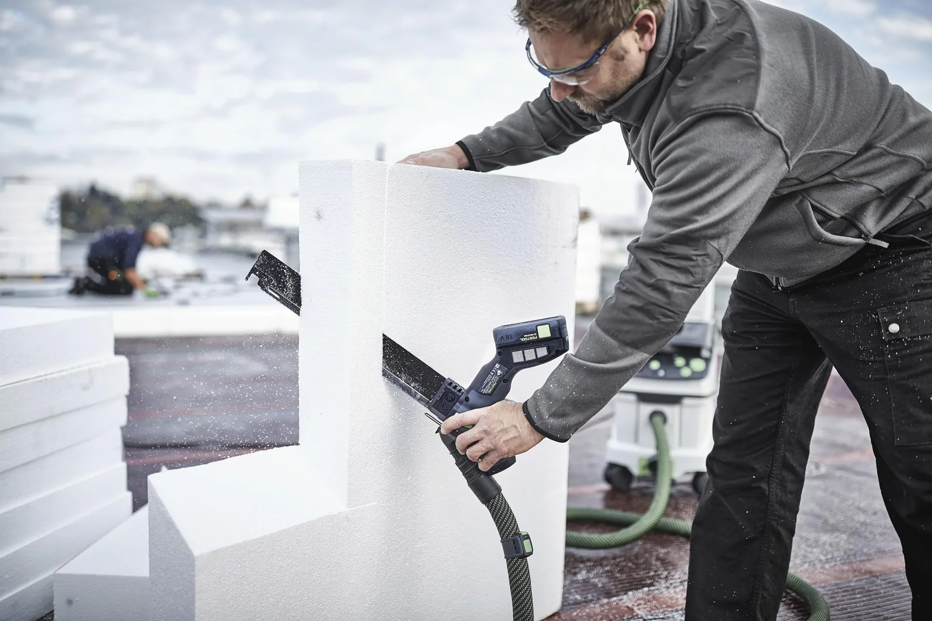 Akku-Dämmstoffsäge ISC 240 Li EB-Basic - 0