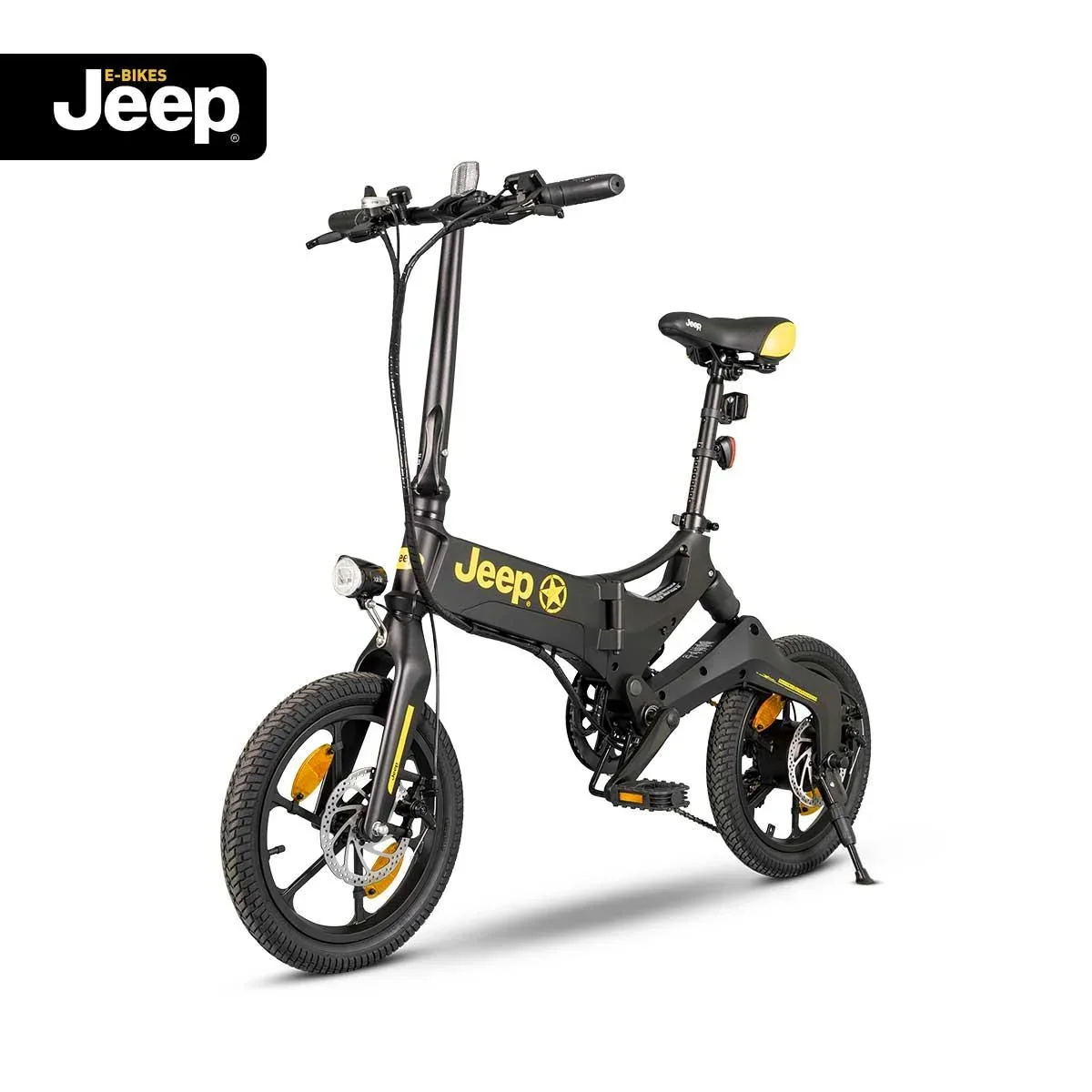 Unisex Fold E-Bike, 16 Zoll, 7-Gang Kettenschaltung, black, FR 6020 - 4