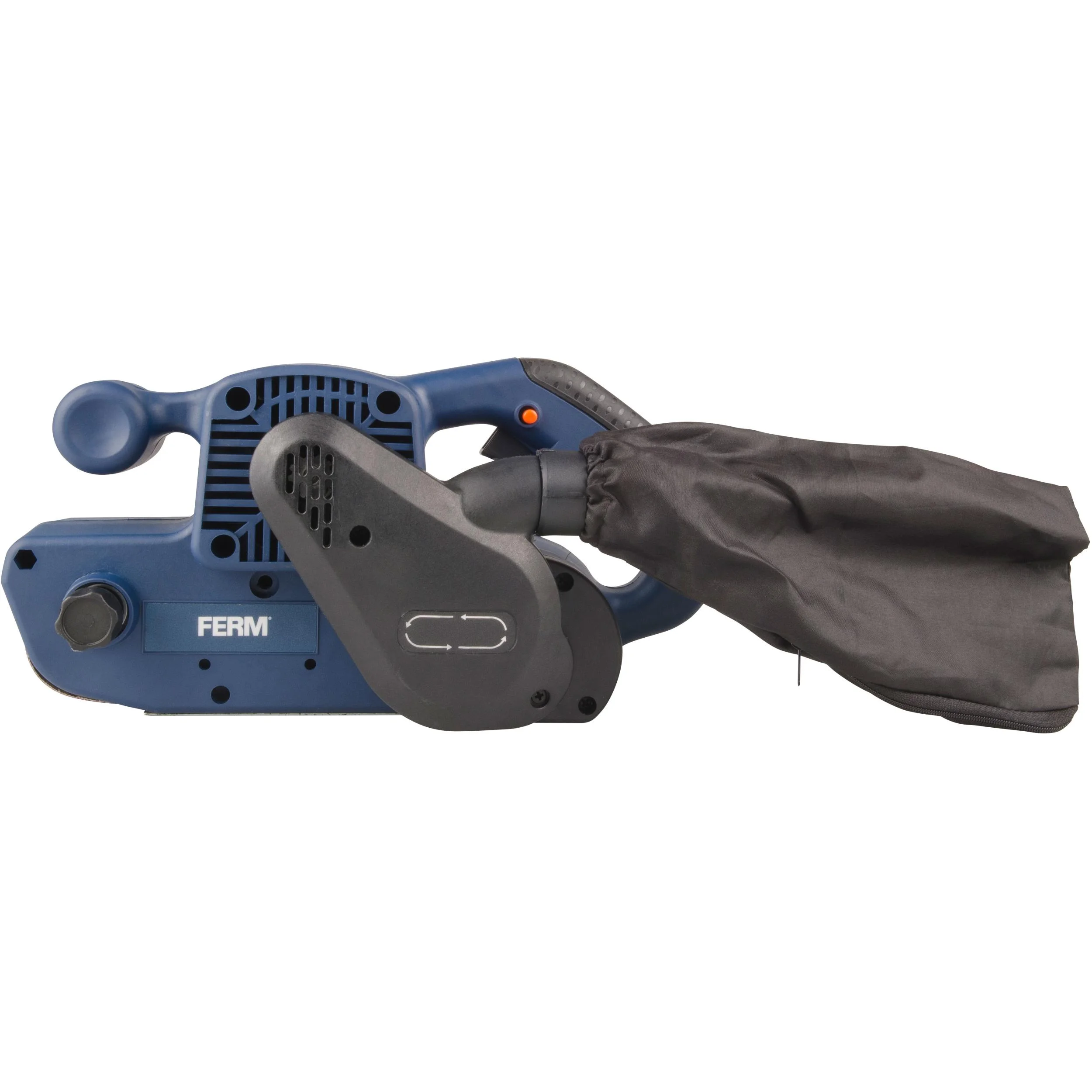 BSM1024 Bandschleifer 950W - Variable Bandgeschwindigkeit - Schnellwechelsystem - Inkl. Schleifband (P80) und Staubfangs - 0