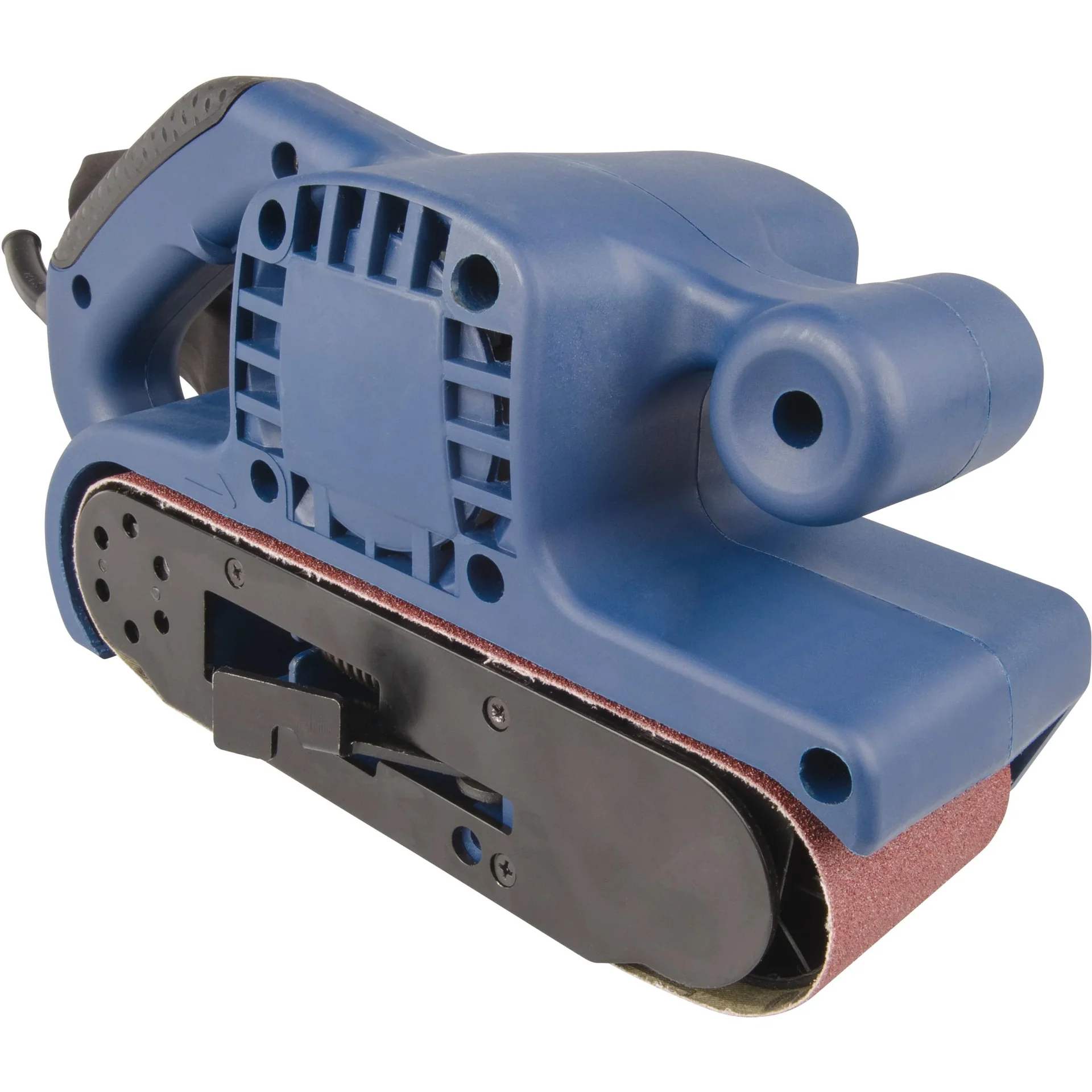 BSM1024 Bandschleifer 950W - Variable Bandgeschwindigkeit - Schnellwechelsystem - Inkl. Schleifband (P80) und Staubfangs - 1