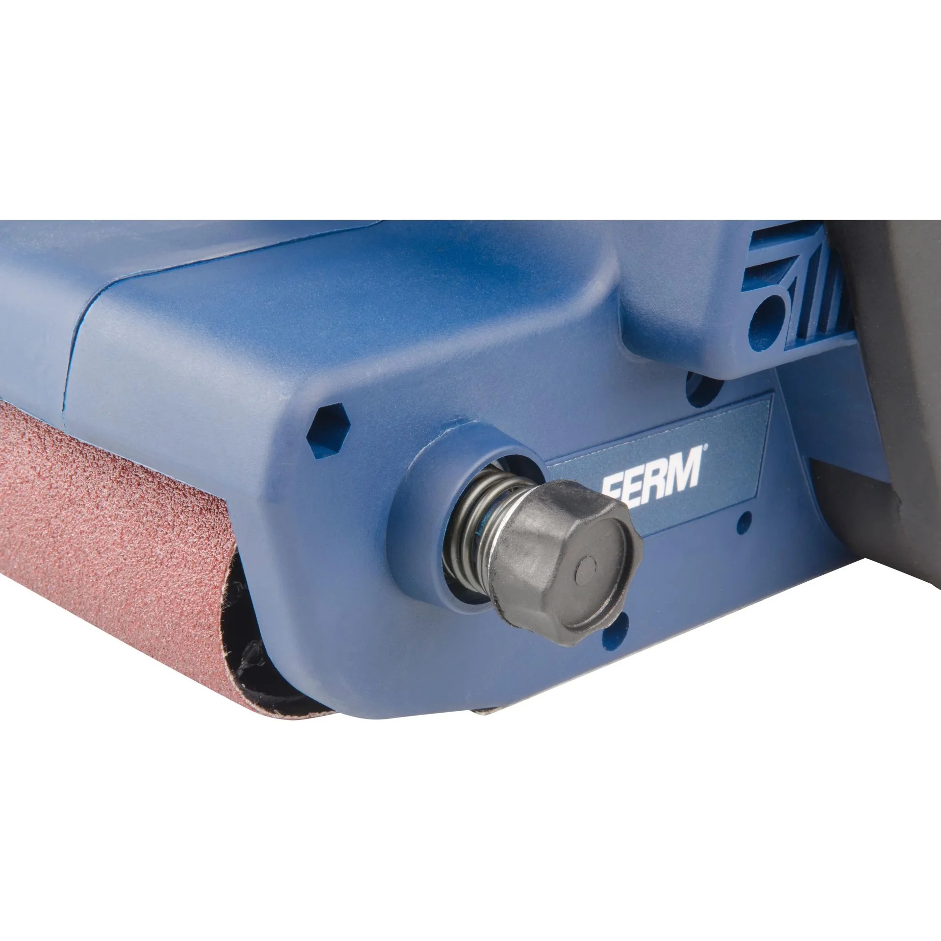 BSM1024 Bandschleifer 950W - Variable Bandgeschwindigkeit - Schnellwechelsystem - Inkl. Schleifband (P80) und Staubfangs - 2