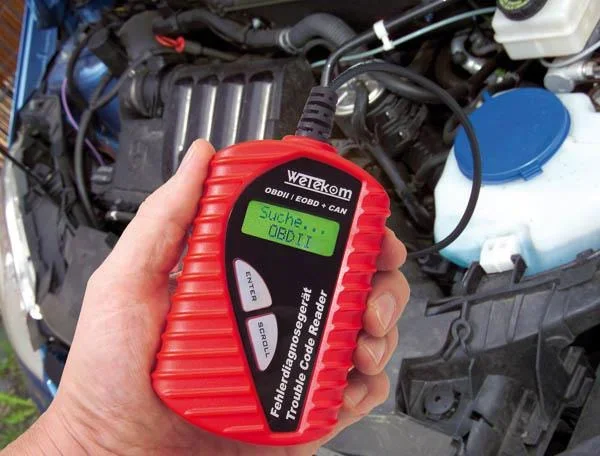 OBD II Diagnosegerät, inkl. Software und Aufbewahrungstasche - 0