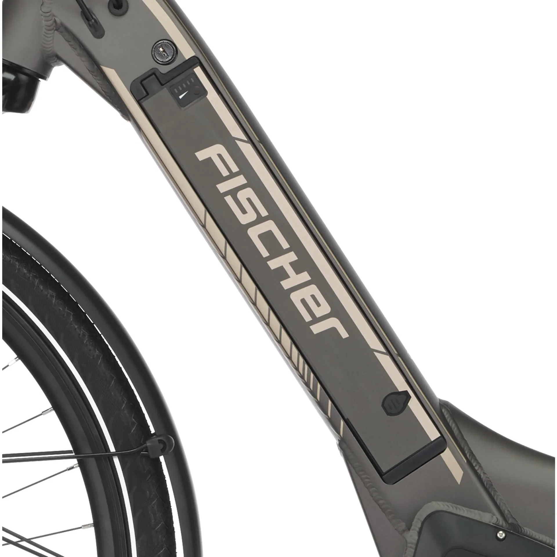 Unisex E-Bike City, 28 Zoll, Rahmengröße 44cm, 10-Gang Kettenschaltung, platingrau matt, CITA 6.0i - 8