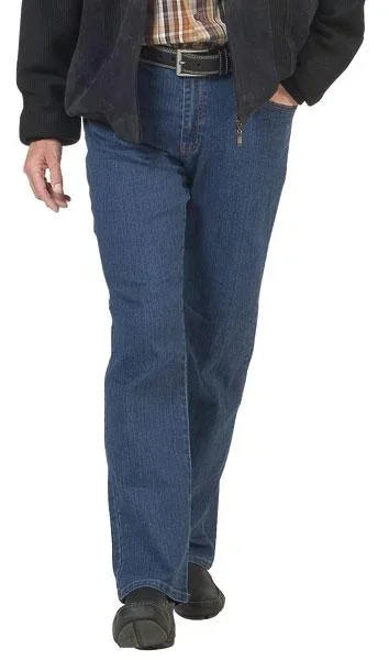 5 Pocket Stretch Jeans, Farbe blau, Gr. 58 - 2