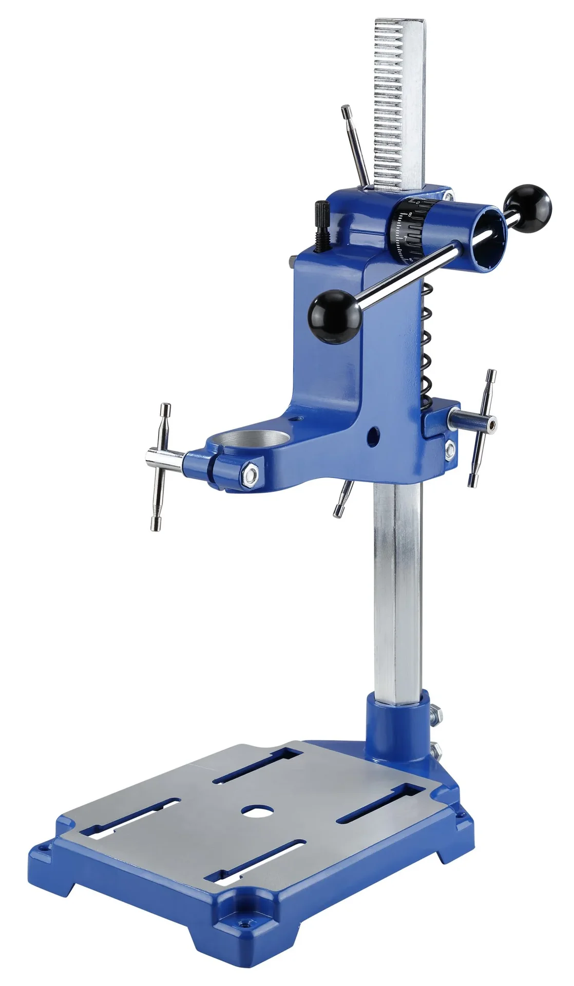 Bohr- und Fräsständer mit sechskantiger Stahlsäule - 1