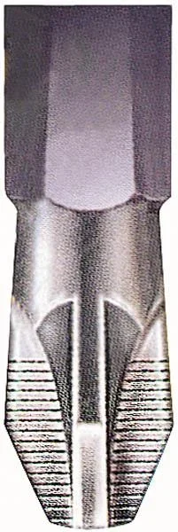 Bits-Satz 10-teilig, Antirutsch mit geriffelter Bit-Spitze - 0