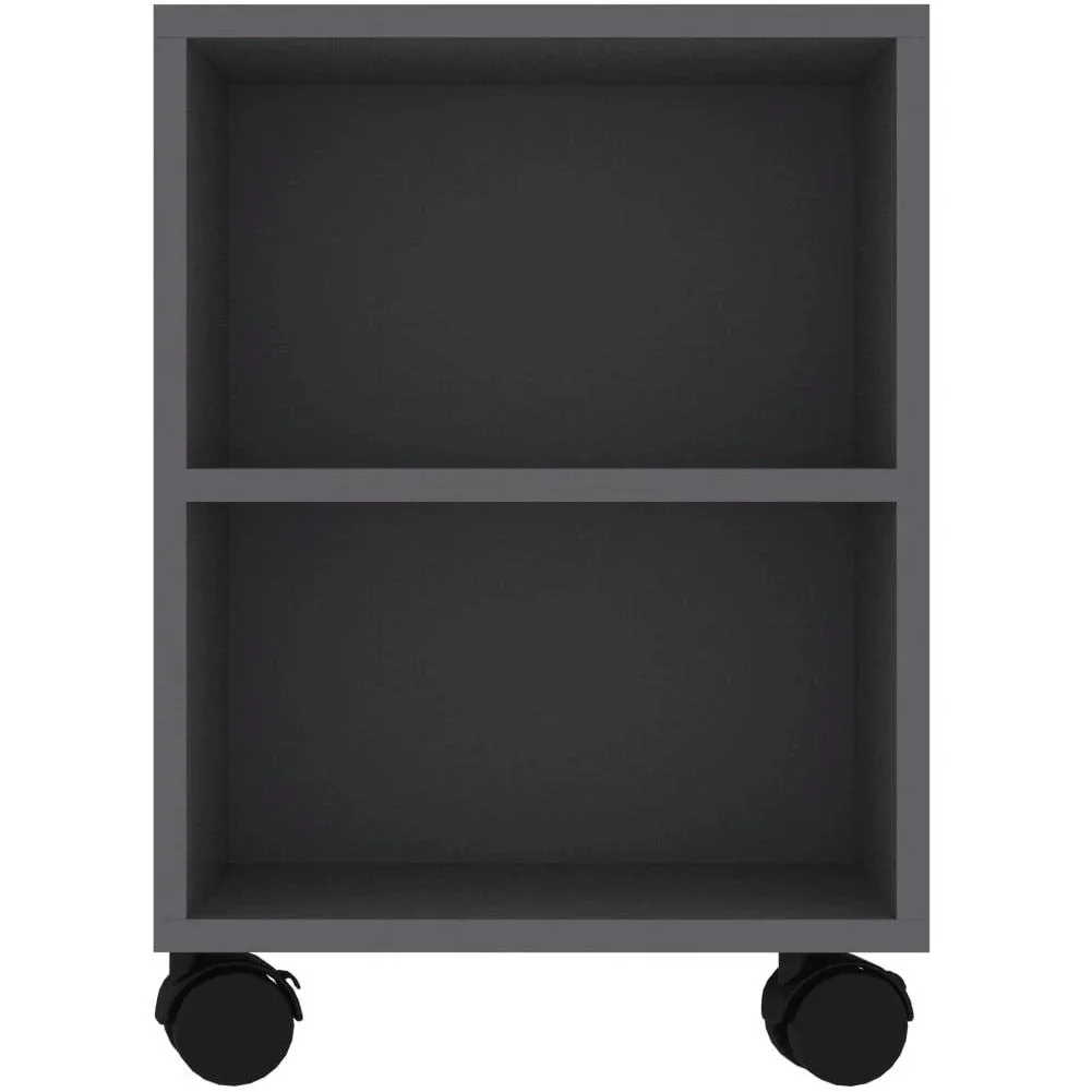 TV-Schrank 120x35x43 cm Spanplatte grau - 4