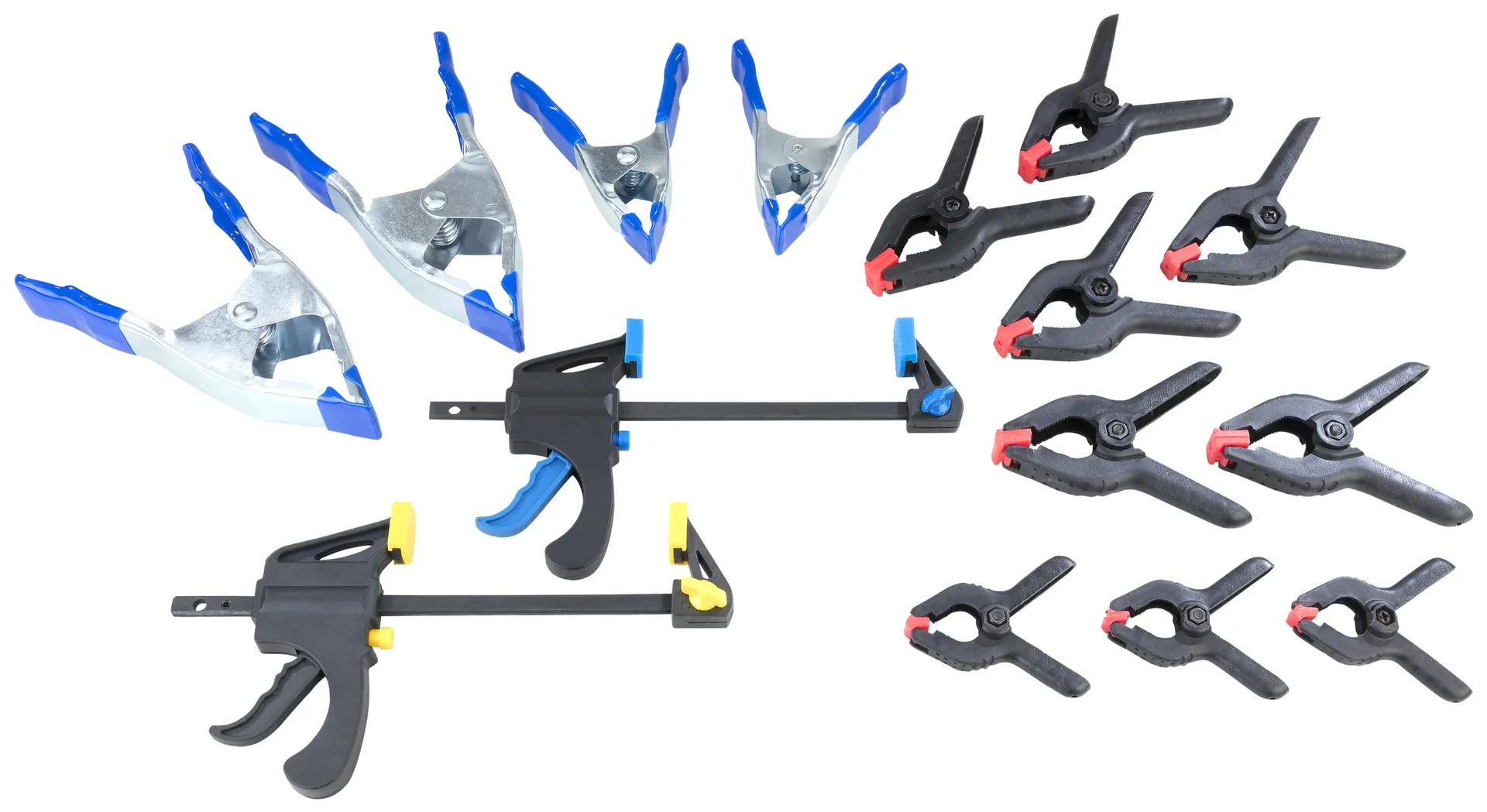 Mini Stichsäge 75 Watt inklusive 16-teiligem Klemmen und Zwingensatz - 2