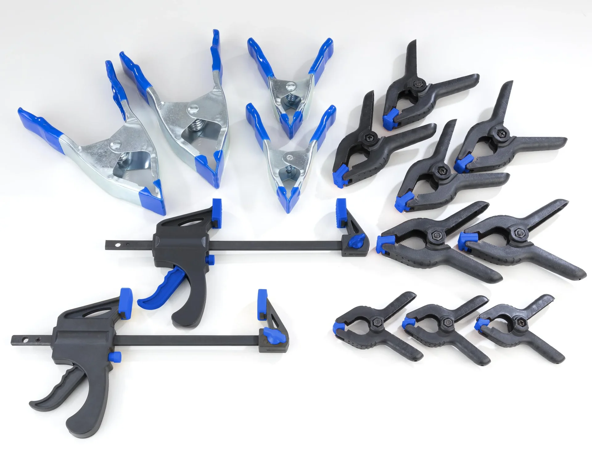 Mini Stichsäge 75 Watt inklusive 16-teiligem Klemmen und Zwingensatz - 6