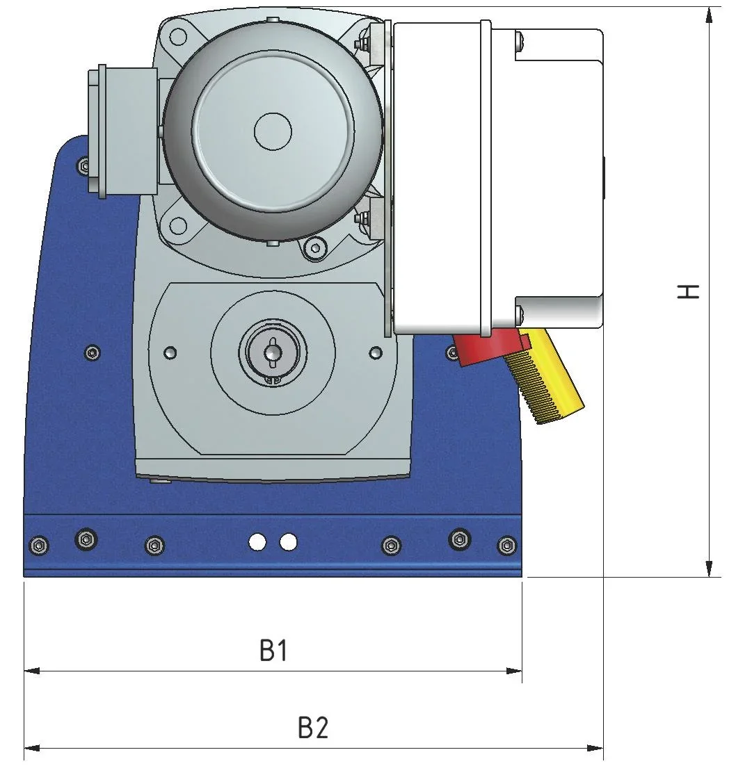 Elektro-Seilwinde PFW-C 500 einsatzfertig, max. 500 kg (1. Lage), 400V, 50 m Seil, IP55, Hubwinde für Materialtransport - 3