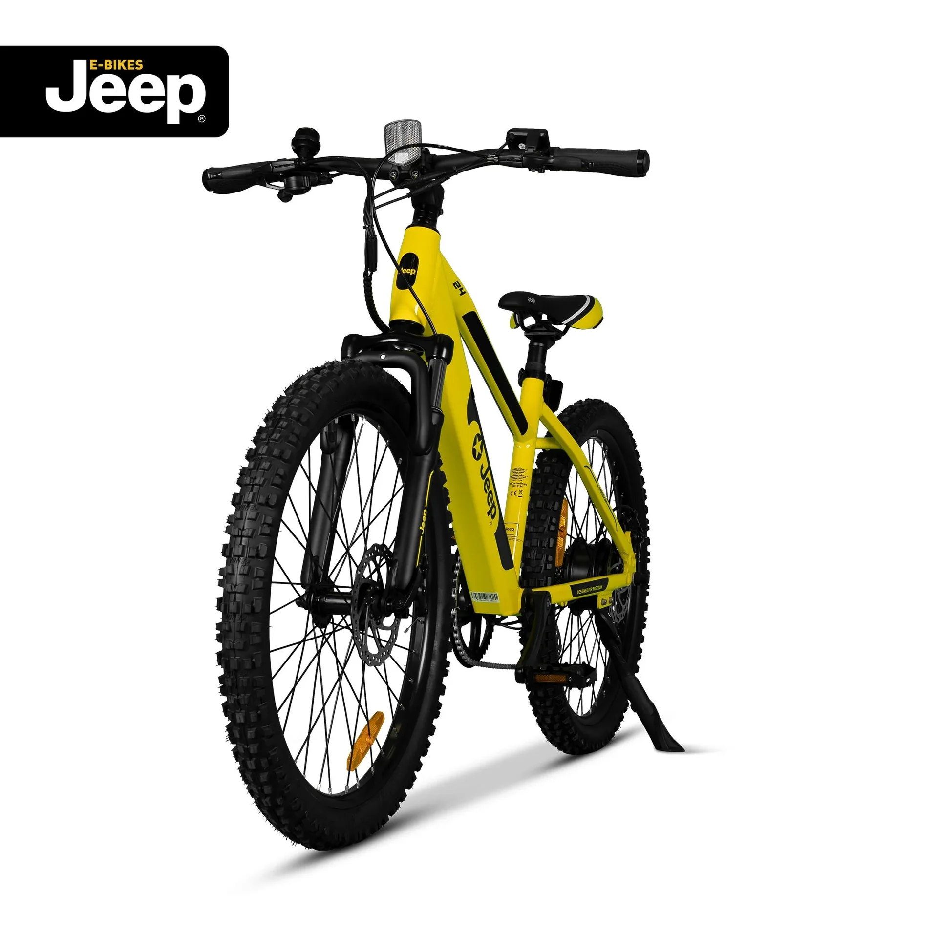 Unisex Teen E-Bike, 24 Zoll, Rahmengröße 38 cm, 7-Gang Kettenschaltung, yellow, TR 7002 - 6