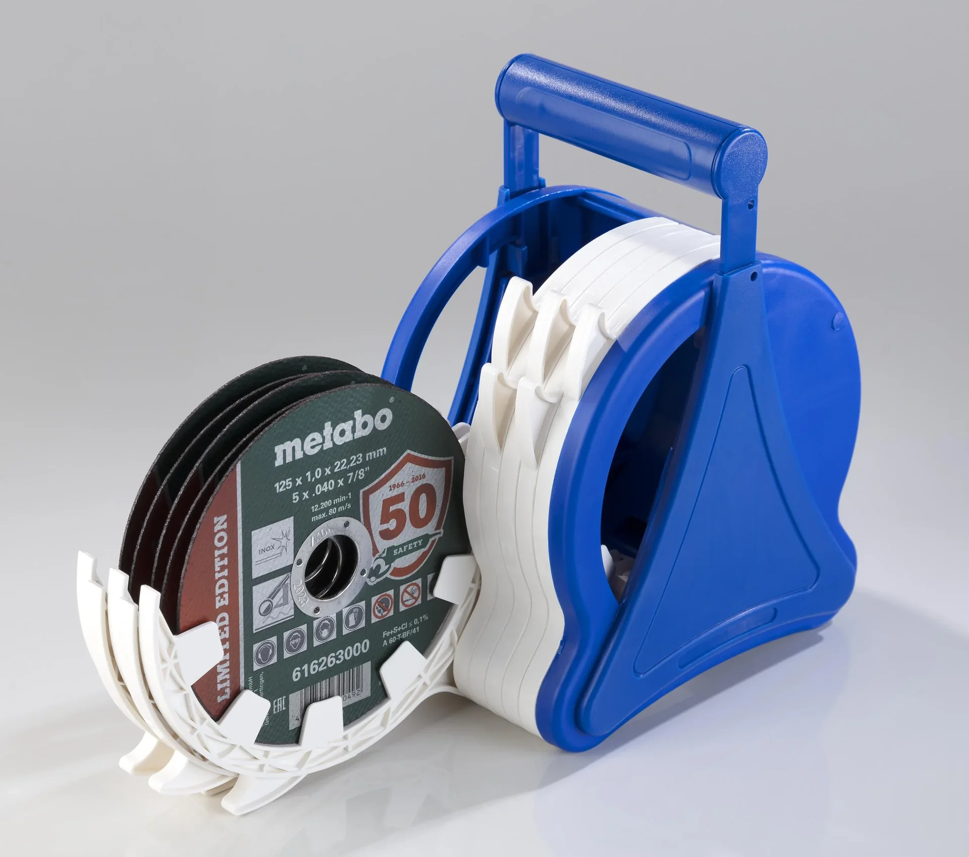 Trennscheiben-Set 10-teilig D 125 mm inklusive Aufbewahrungsbox - 1