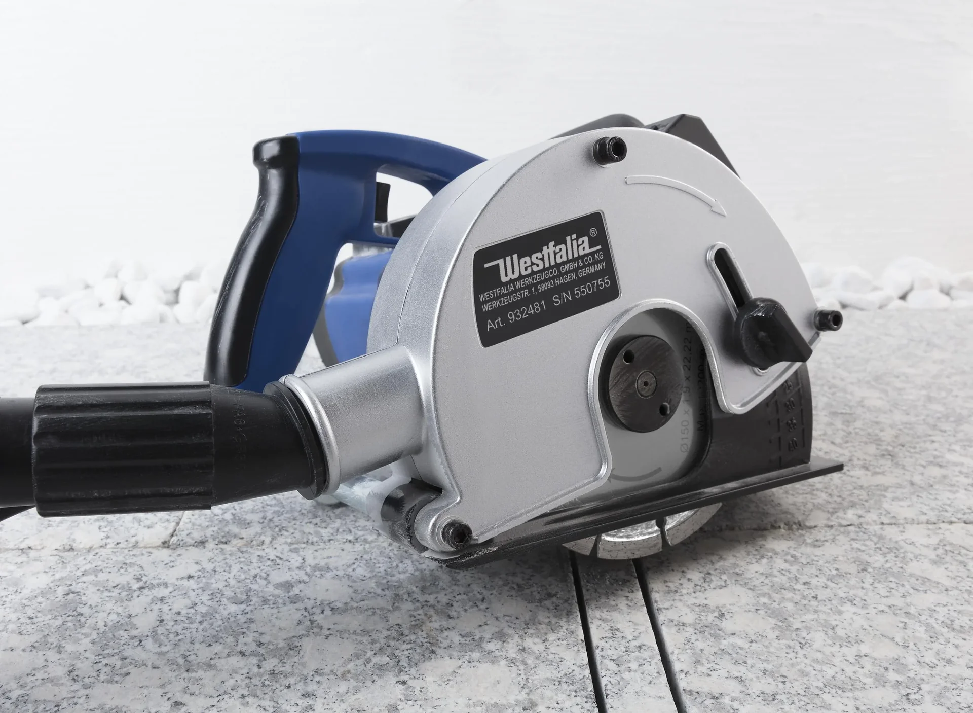 Mauernutfräse 1700 Watt inklusive 2 Diamant-Trennscheiben 150 mm - 2