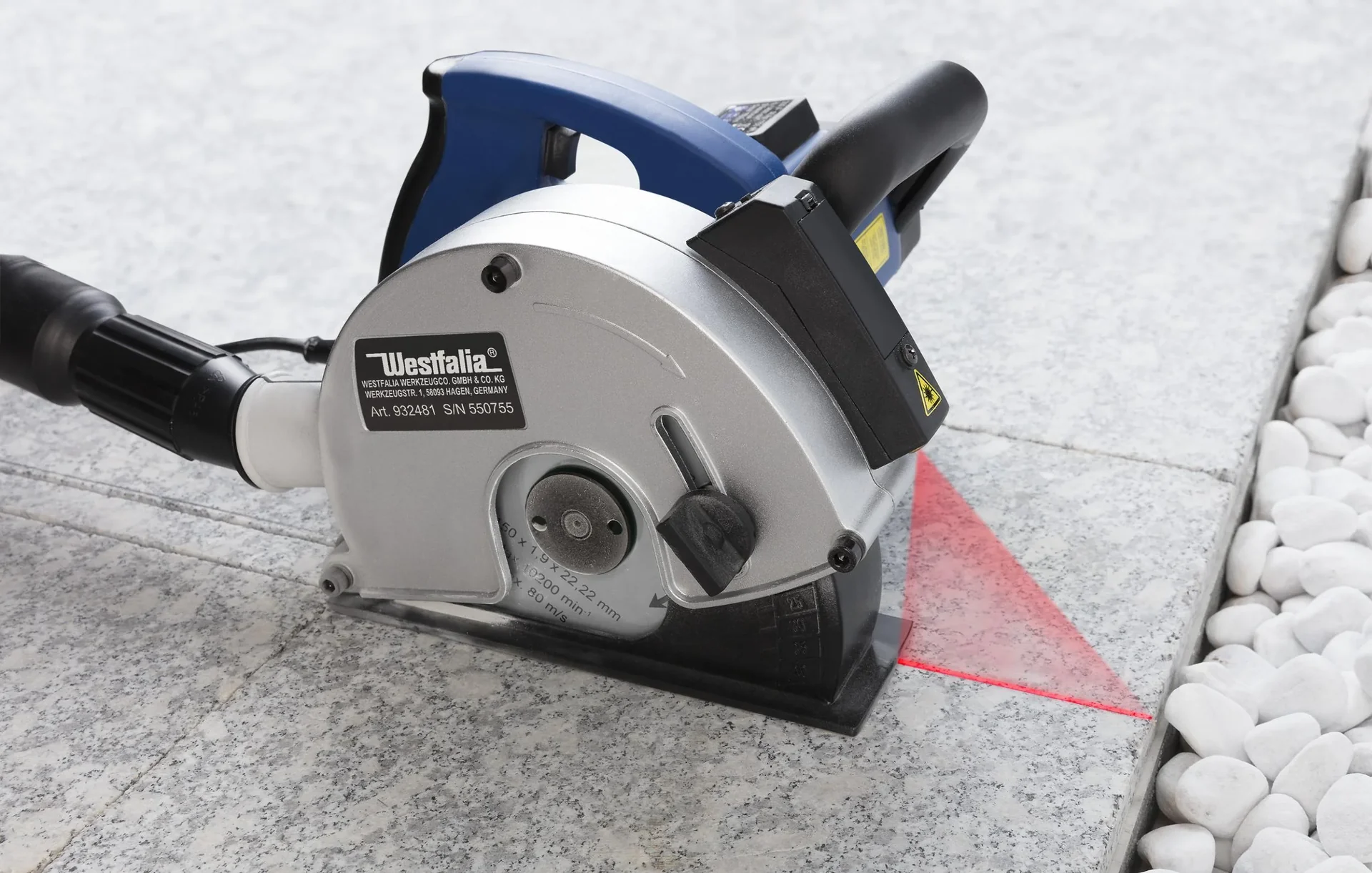 Mauernutfräse 1700 Watt inklusive 2 Diamant-Trennscheiben 150 mm - 5