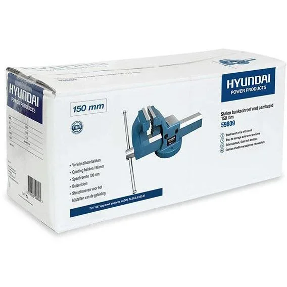 Schraubstock TÜV/GS 150 mm - 2